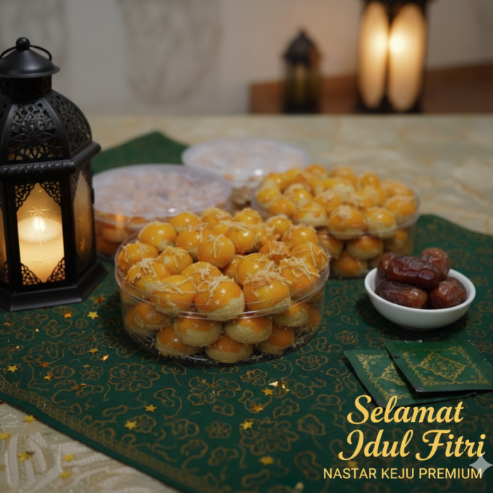 🧀✨ KUE NASTAR KEJU PREMIUM – 500 GRAM ✨🧀