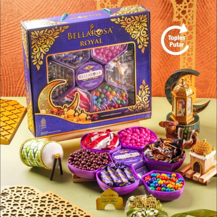 🎁 Paket Bellarosa Royal Coklat – Isi 6 Toples