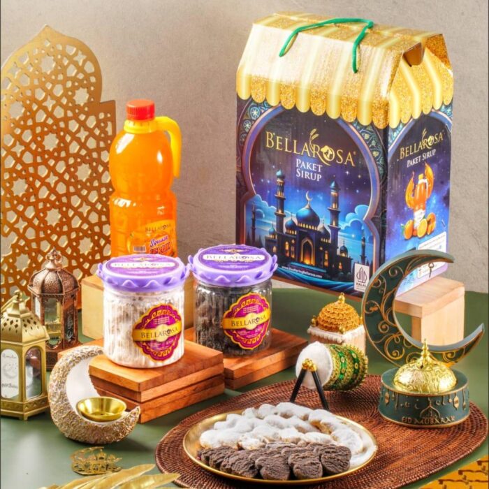 🎁 Paket Bellarosa Sirup Barokah 1 Sirup + 2 Kue Kering