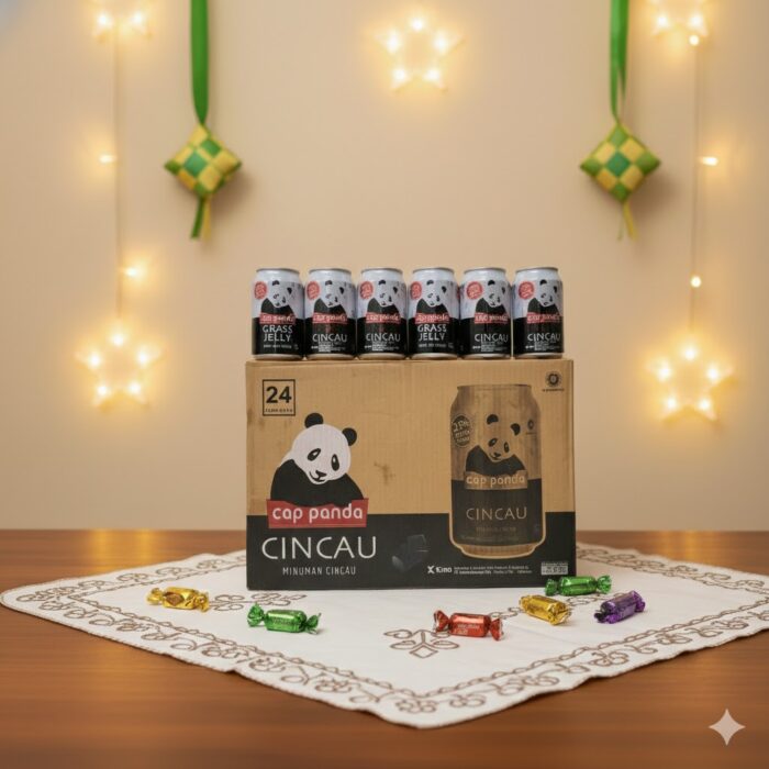 🐼🥤 CINCAU CAP PANDA 🥤🐼