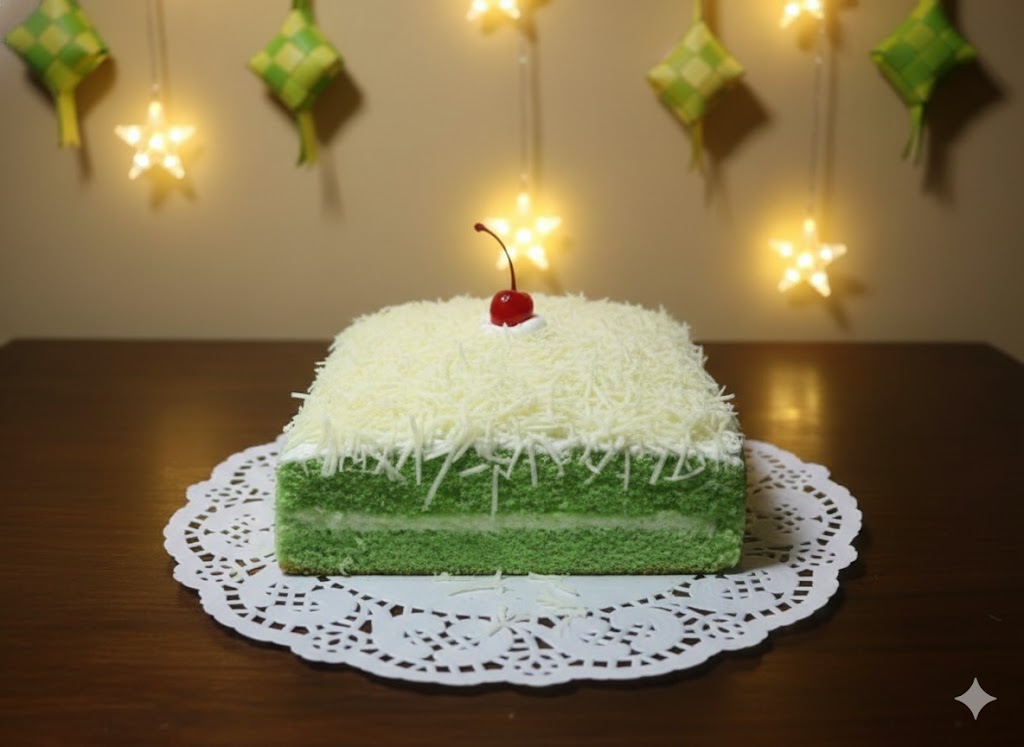 🌿 Brownies Pandan Ukuran 20 🌿