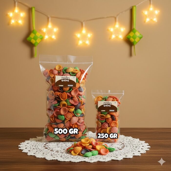 🐘🍘 KUPING GAJAH MINI SUPER PELANGI 🍘🐘