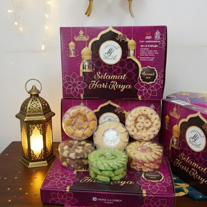 🎁 Paket Monica Loren Hasanah – Isi 6 Toples
