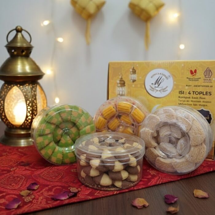 🎁 Paket Monica Loren Hasanah – Isi 4 Toples