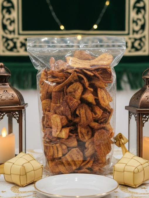 🍌 Keripik Pisang Open – 250 Gram