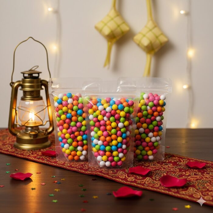 🍫🌈 Coklat Biskuit Pelangi – 250 Gram