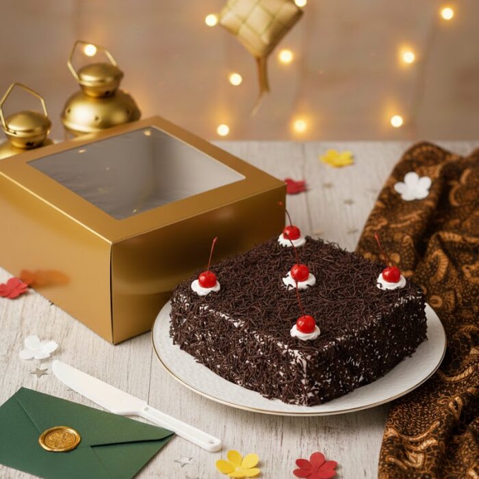 🍒 Black Forest Cake Ukuran 20 🍫