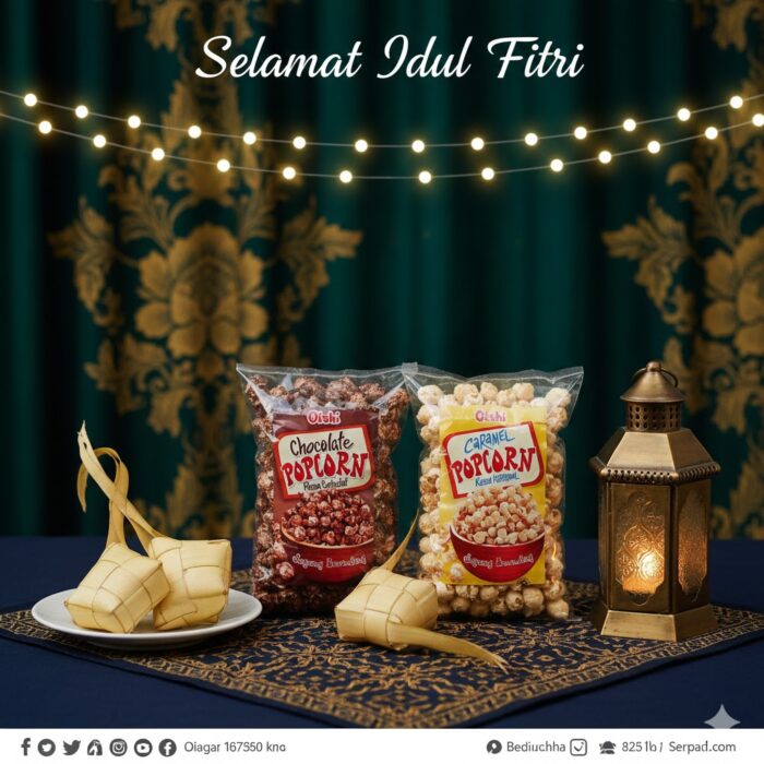 🍿🍫 POPCORN COKLAT & CARAMEL 🍿🍫