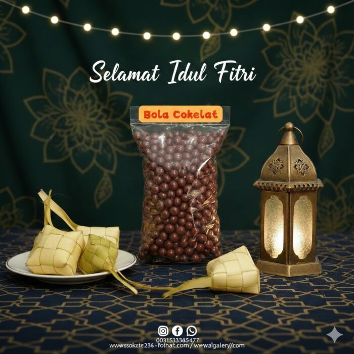 🌈🍫 BOLA PELANGI COKLAT 🌈🍫